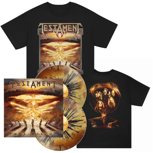 Para Bellum | 2xYellow/Brown Swirl w/Black Splatter Vinyl Bundle